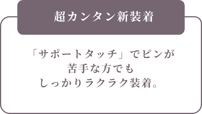 超カンタン新装着