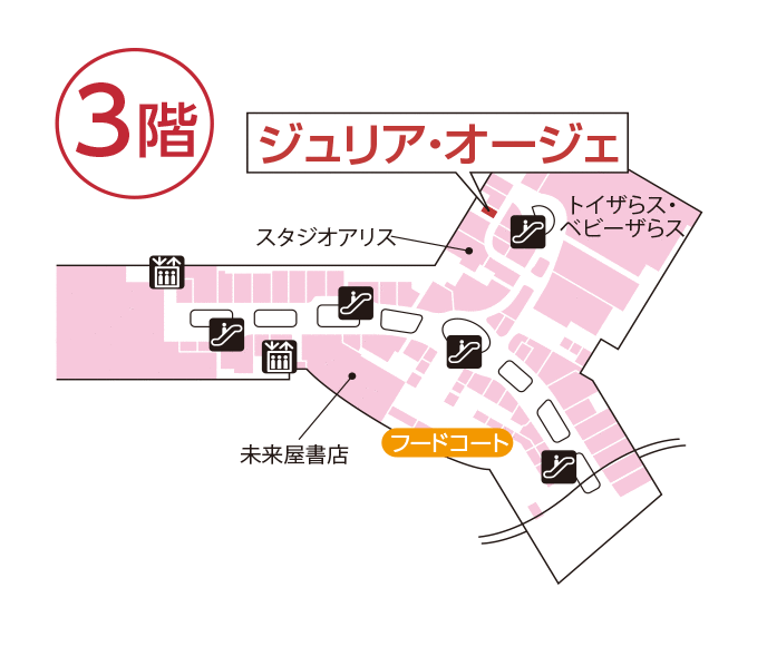 イオンモール各務原店 岐阜県 女性用ウィッグ かつら専門店 のジュリア オージェ Jo